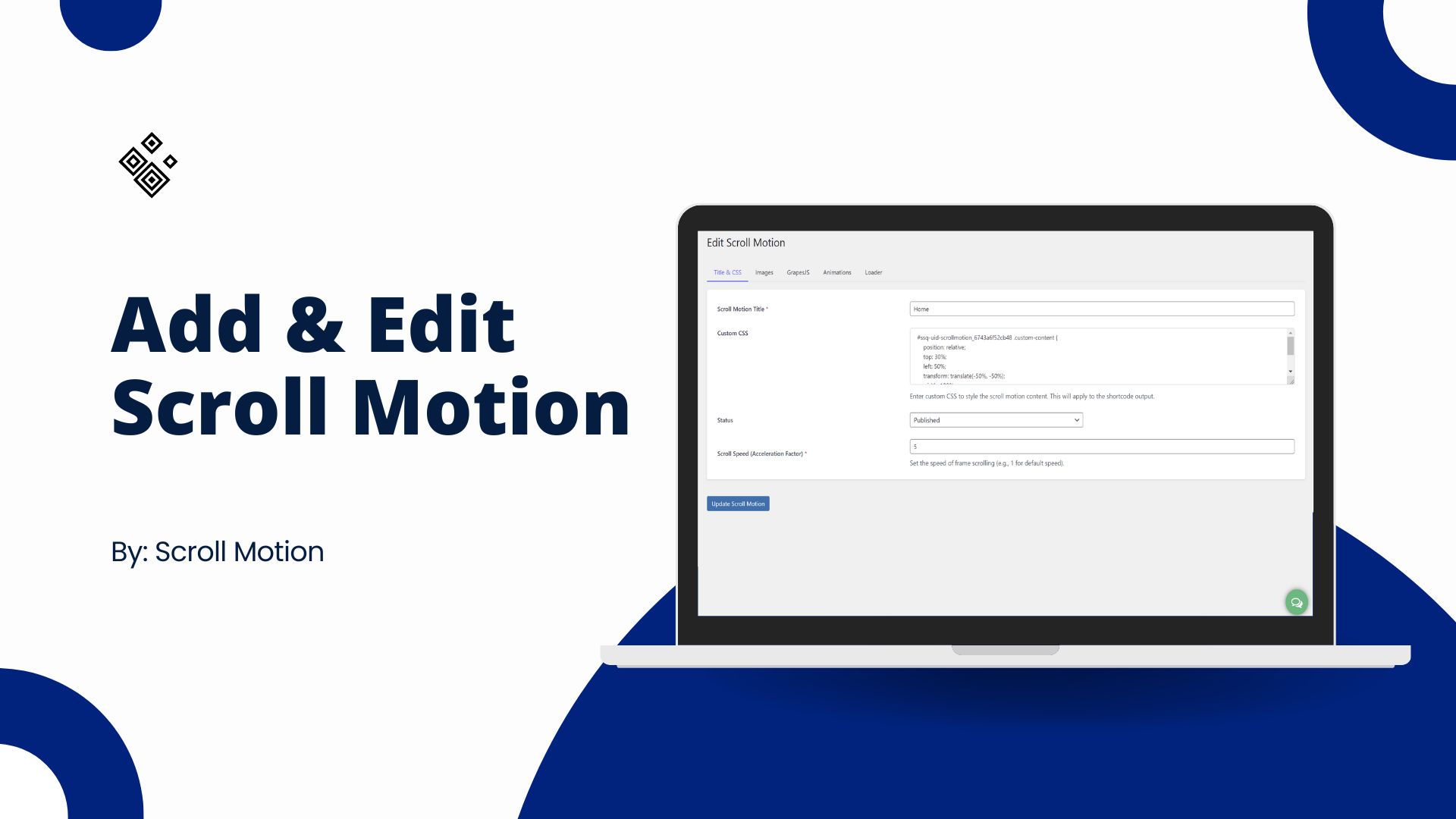 Scroll Motion Pro - Plugin WordPress